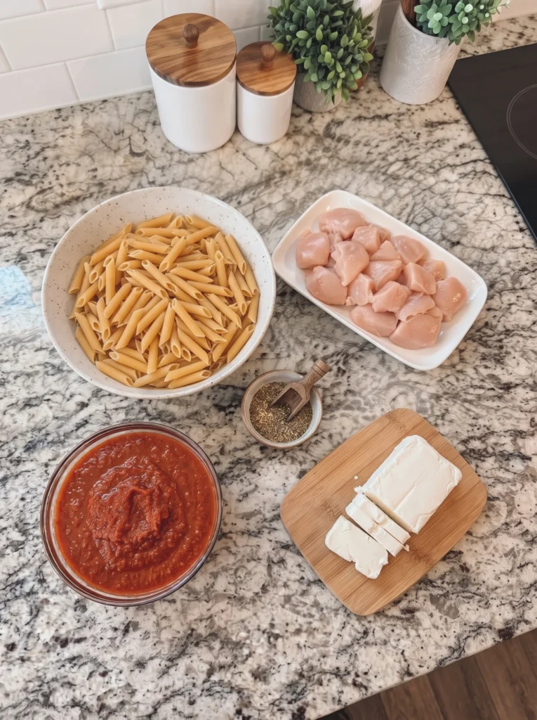 Crockpot Chicken Pasta