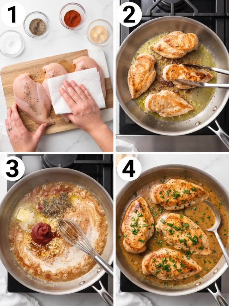 chicken saucy recipe