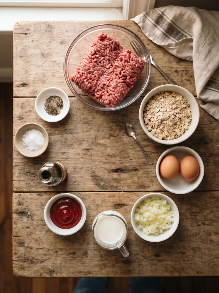 Oatmeal Meatloaf Recipe