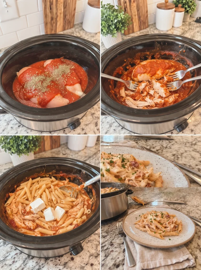 Crockpot Chicken Pasta