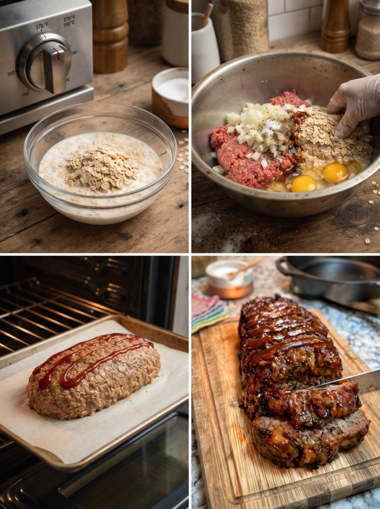 Oatmeal Meatloaf Recipe