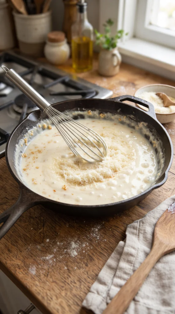 Creamy Garlic Parmesan Shrimp