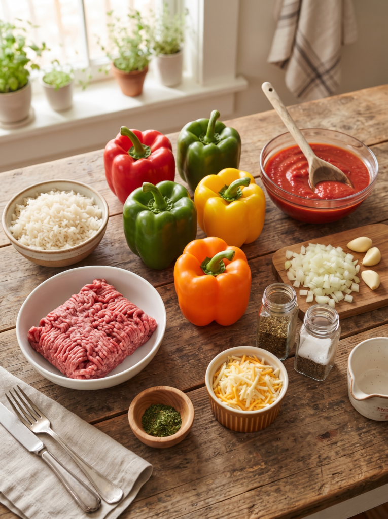 Classic Stuffed Bell Peppers